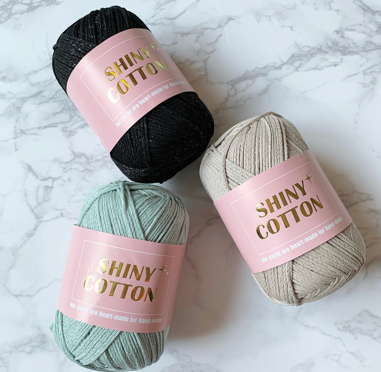 [受注発注]SHINY COTTON(シャイニーコットン)4玉1セット