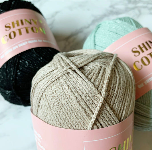 [受注発注]SHINY COTTON(シャイニーコットン)4玉1セット