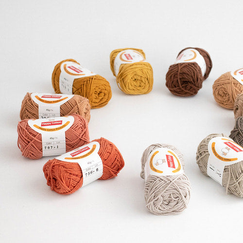 [受注発注]Happy Cotton(ハッピーコットン)10玉1セット