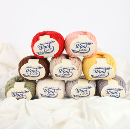 [受注販売]Wool loop(ウールループ)4玉1セット