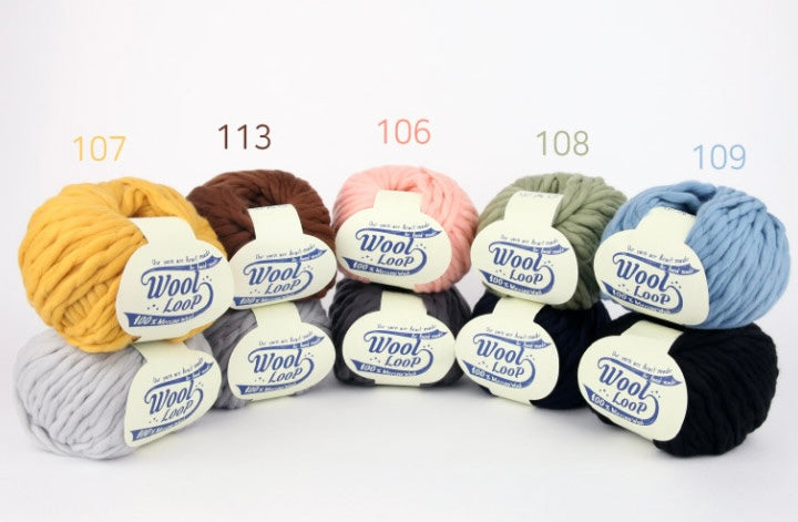 [受注販売]Wool loop(ウールループ)4玉1セット