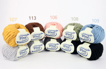 [受注販売]Wool loop(ウールループ)4玉1セット