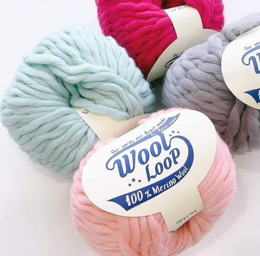 [受注販売]Wool loop(ウールループ)4玉1セット