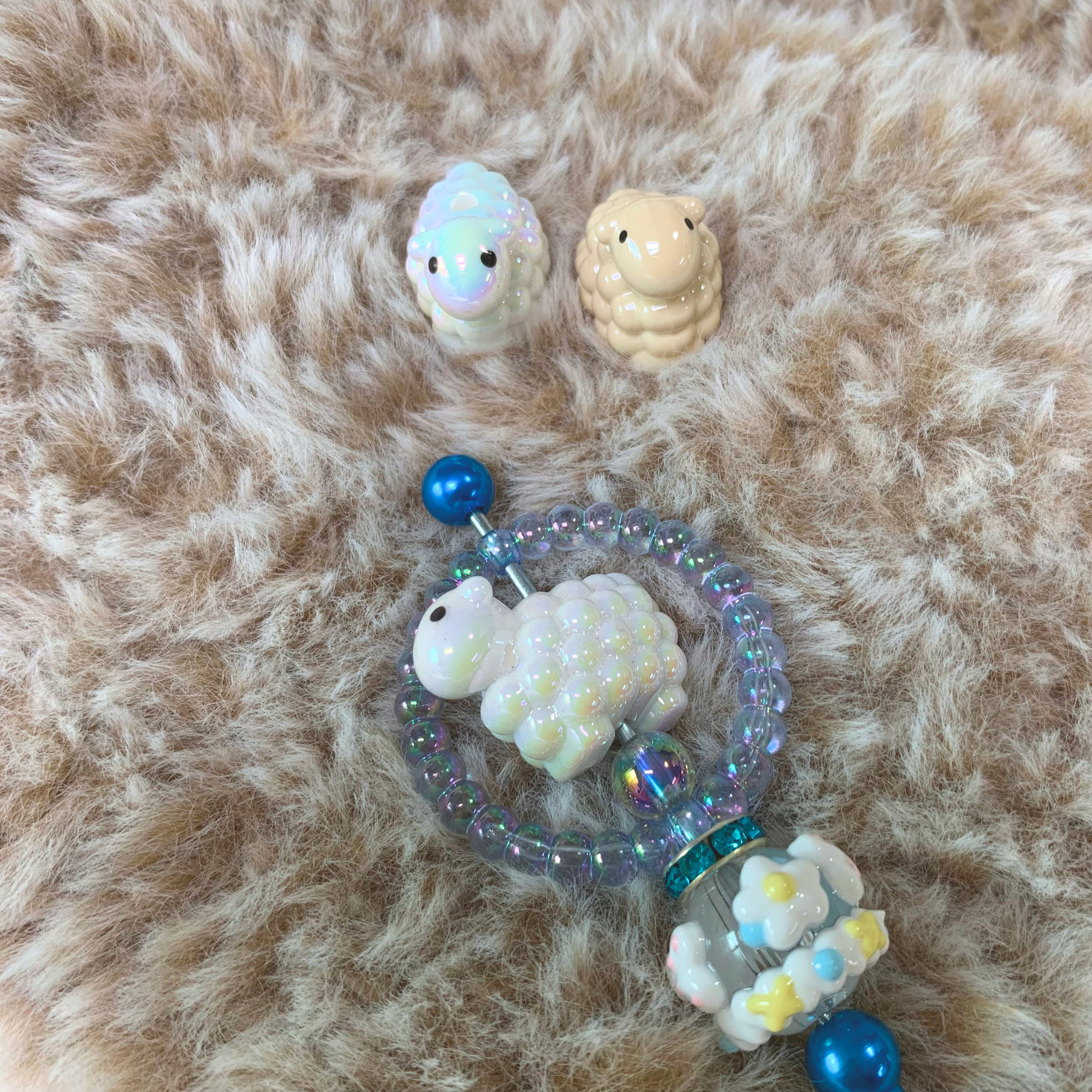 [販売]羊パーツ(デコ用かぎ針可能)