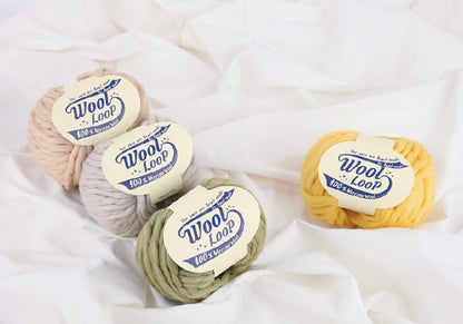 [受注販売]Wool loop(ウールループ)4玉1セット