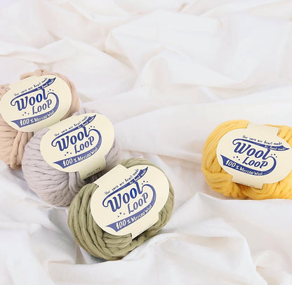 [受注販売]Wool loop(ウールループ)4玉1セット