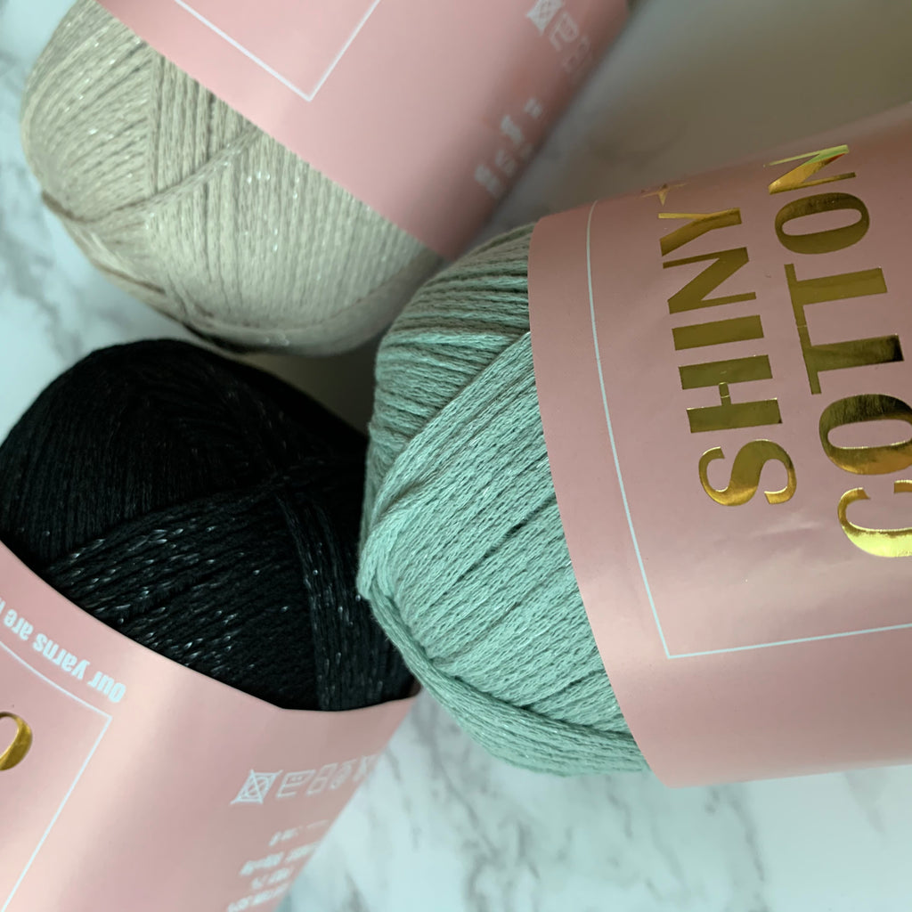 [受注発注]SHINY COTTON(シャイニーコットン)4玉1セット