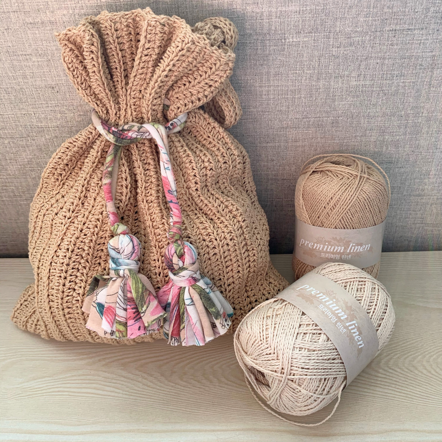 [受注販売]premium linen(プレミアムリネン)4玉1セット