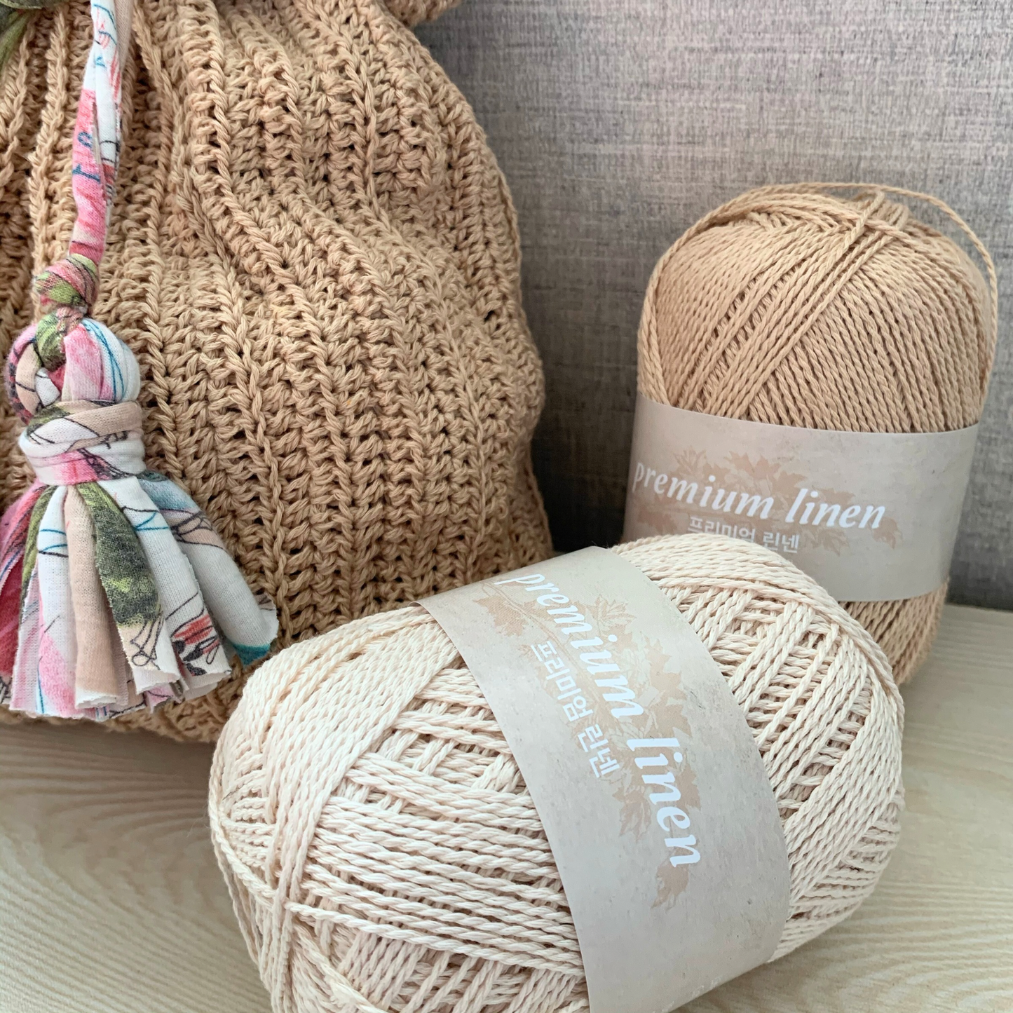 [受注販売]premium linen(プレミアムリネン)4玉1セット